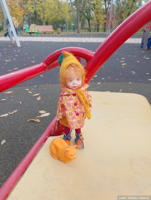 Рыжая осень — Домашние фото авторских кукол: личные коллекции