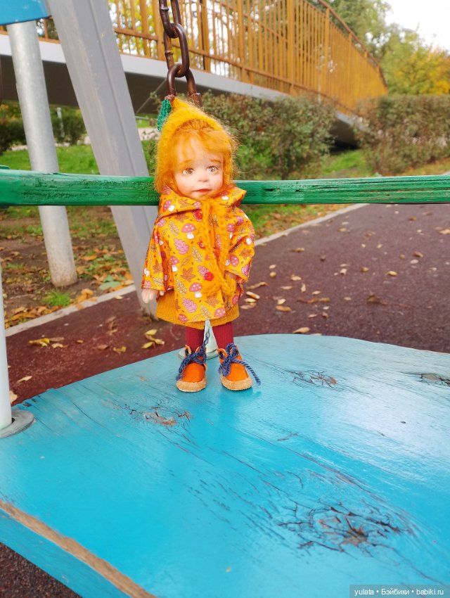 Рыжая осень — Домашние фото авторских кукол: личные коллекции