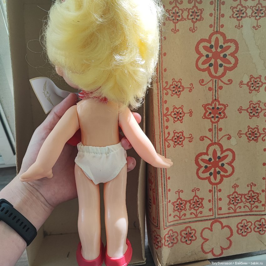 Сувенирная стюардесса — Игрушки СССР и советского детства: резиновые (фото 7)