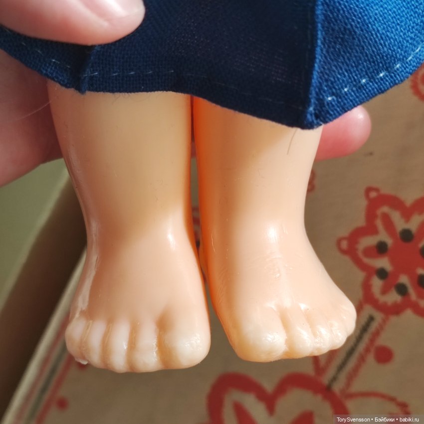 Сувенирная стюардесса — Игрушки СССР и советского детства: резиновые (фото 8)