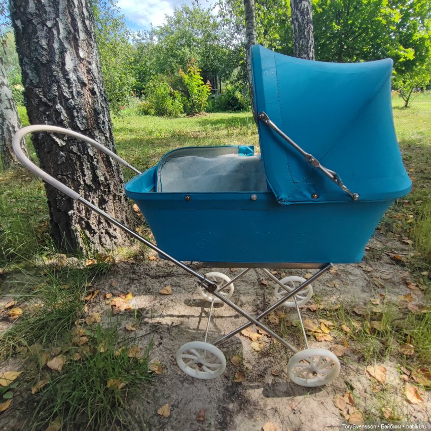 Коляска для кукол — Игрушки СССР и советского детства: резиновые
