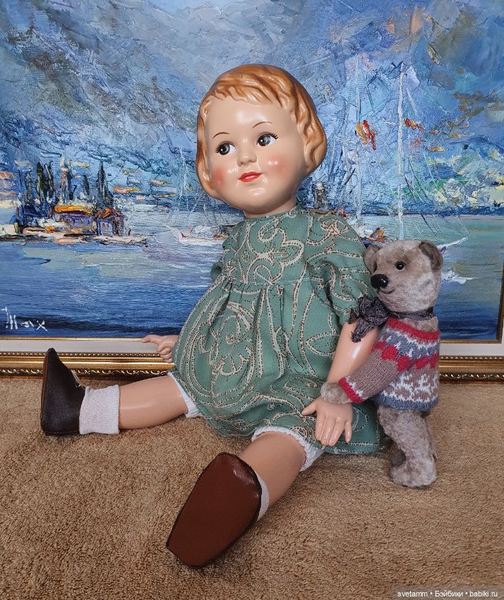 Даша - новый молд прессопилочной куклы. Поругались-помирились (фото 6)