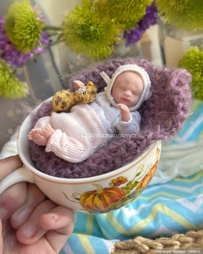 Авторская кукла младенец Варенька 💖 (фото 4)