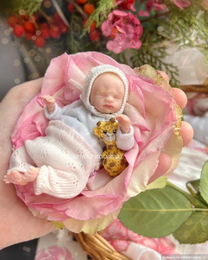 Авторская кукла младенец Варенька 💖