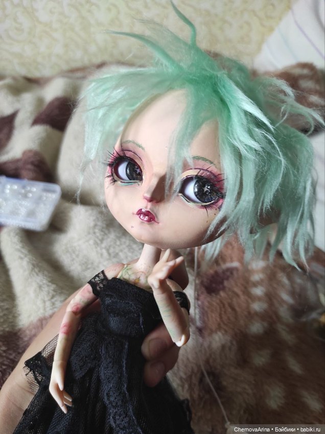 Мой первый кастом блайз- Мята Перечная