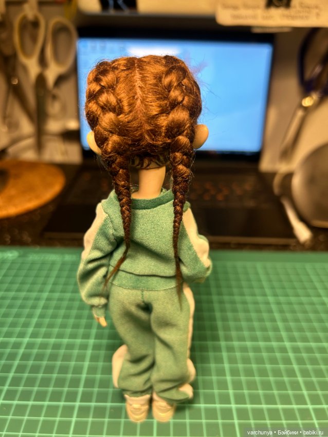 Игра в кальмара — Авторские шарнирные куклы своими руками: лепка (фото 4)