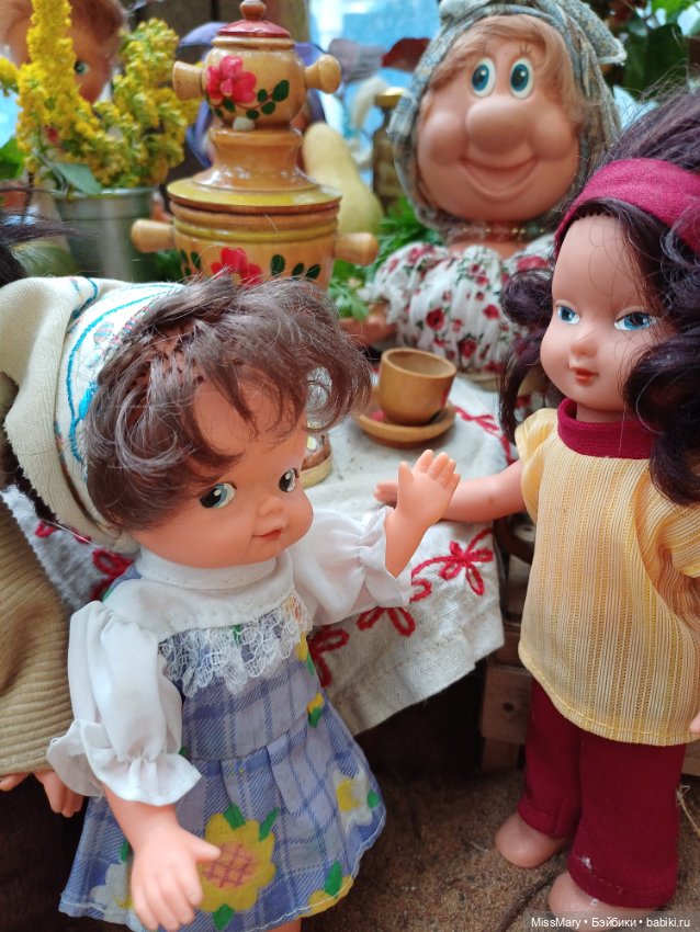 Рыжий пчеловод — Винтажные куклы ГДР (Немки): Бигги (фото 10)