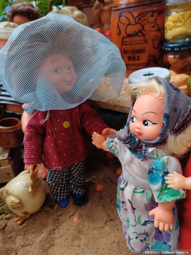 Рыжий пчеловод — Винтажные куклы ГДР (Немки): Бигги