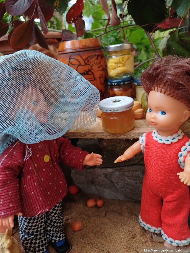 Рыжий пчеловод — Винтажные куклы ГДР (Немки): Бигги