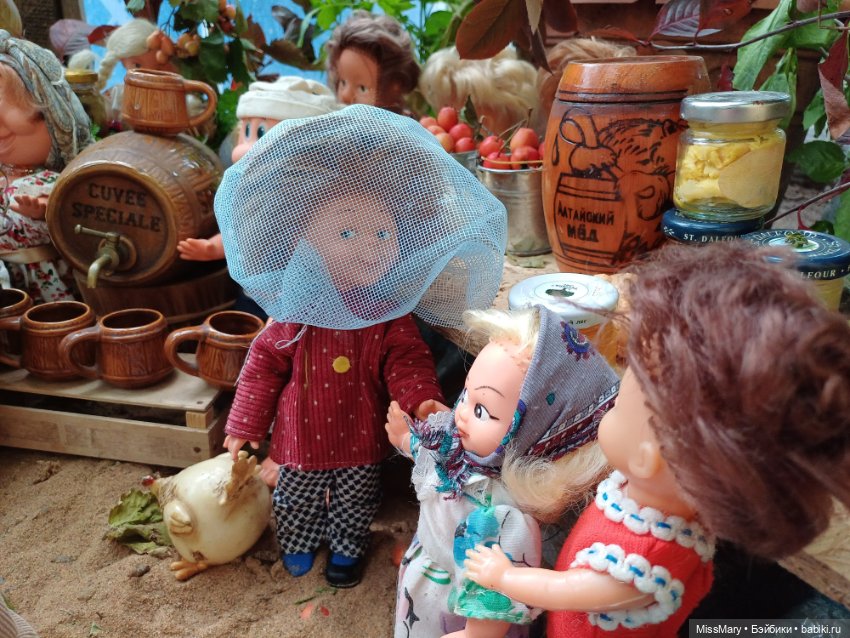 Рыжий пчеловод — Винтажные куклы ГДР (Немки): Бигги