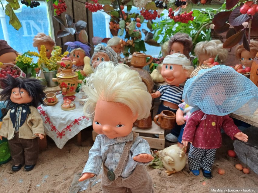 Рыжий пчеловод — Винтажные куклы ГДР (Немки): Бигги (фото 8)