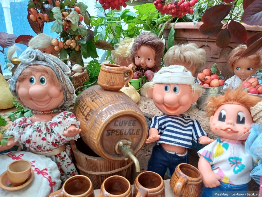 Рыжий пчеловод — Винтажные куклы ГДР (Немки): Бигги (фото 7)