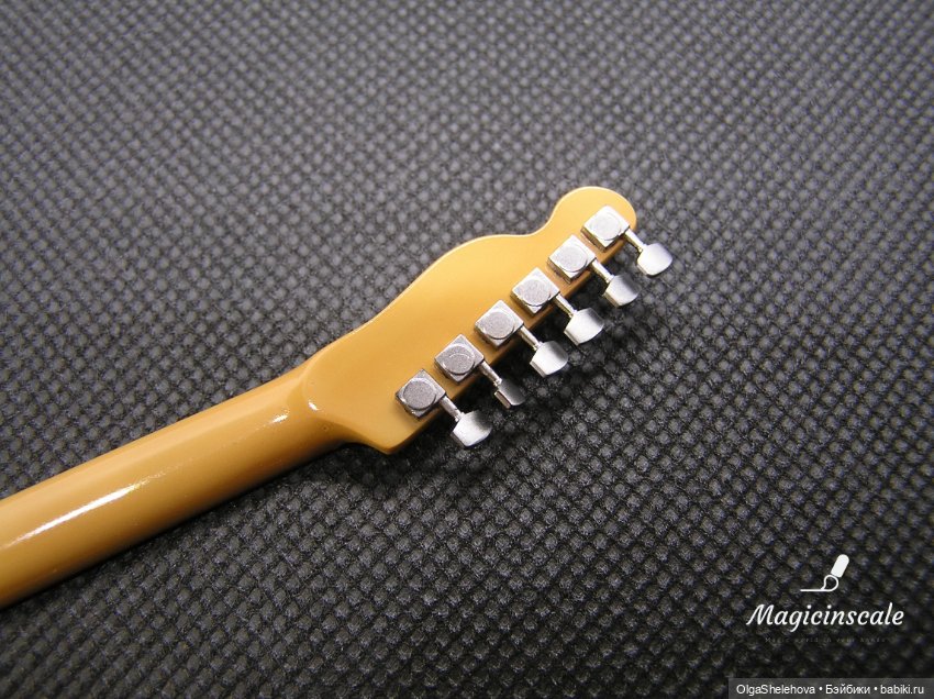 Встречайте легендарный "телек" от Fender в 1:6 (фото 10)