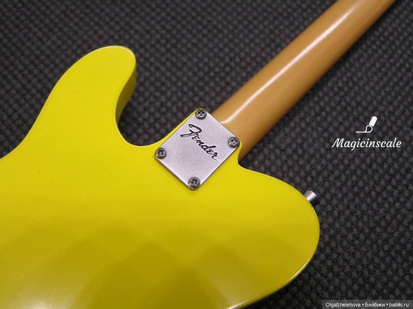 Встречайте легендарный "телек" от Fender в 1:6