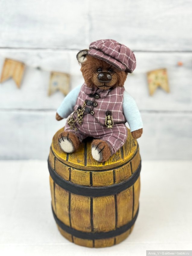 Тедди мишка 🐻 — Авторские мишки Тедди и друзья: фото (фото 6)