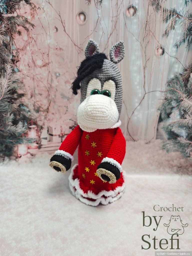 Лошадушка Евфросинья — Вязаные игрушки и амигуруми: крючком