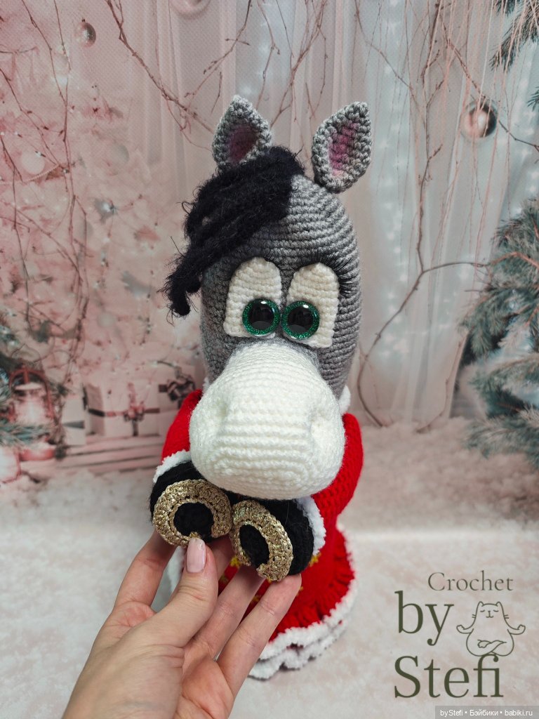 Лошадушка Евфросинья — Вязаные игрушки и амигуруми: крючком (фото 10)