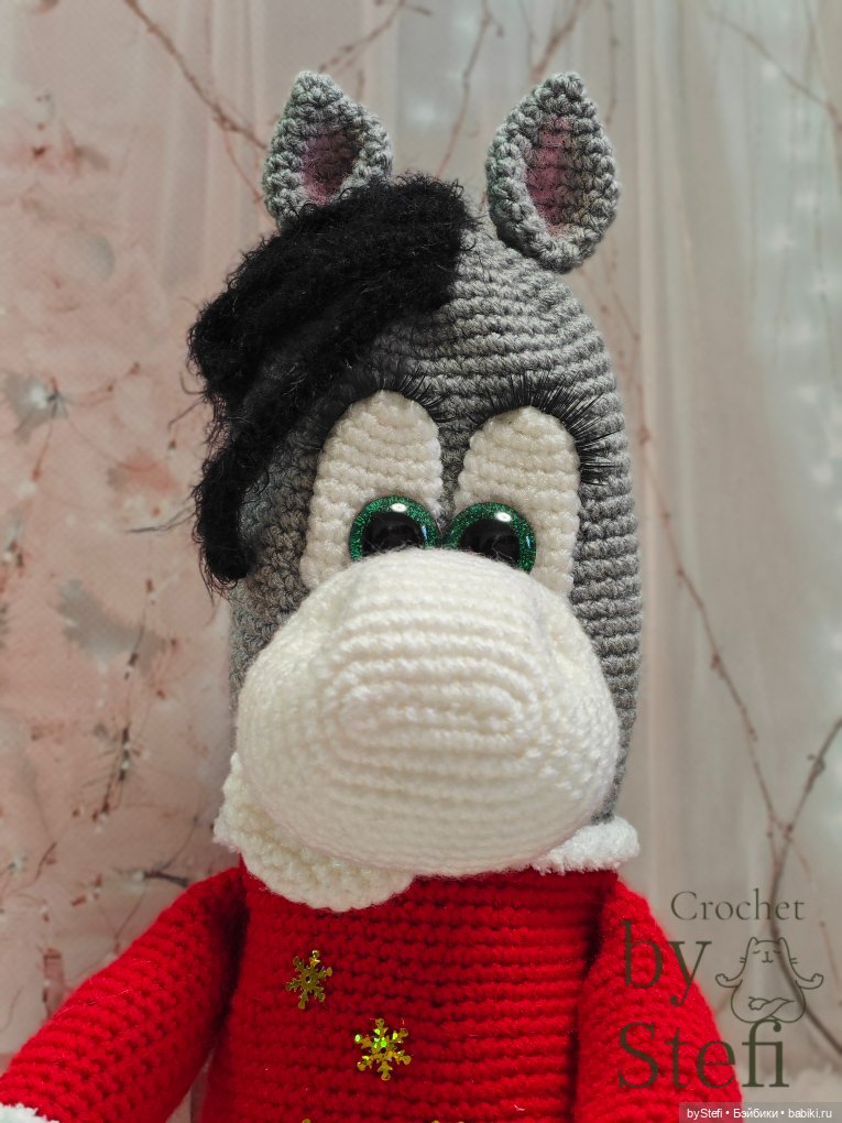 Лошадушка Евфросинья — Вязаные игрушки и амигуруми: крючком (фото 4)