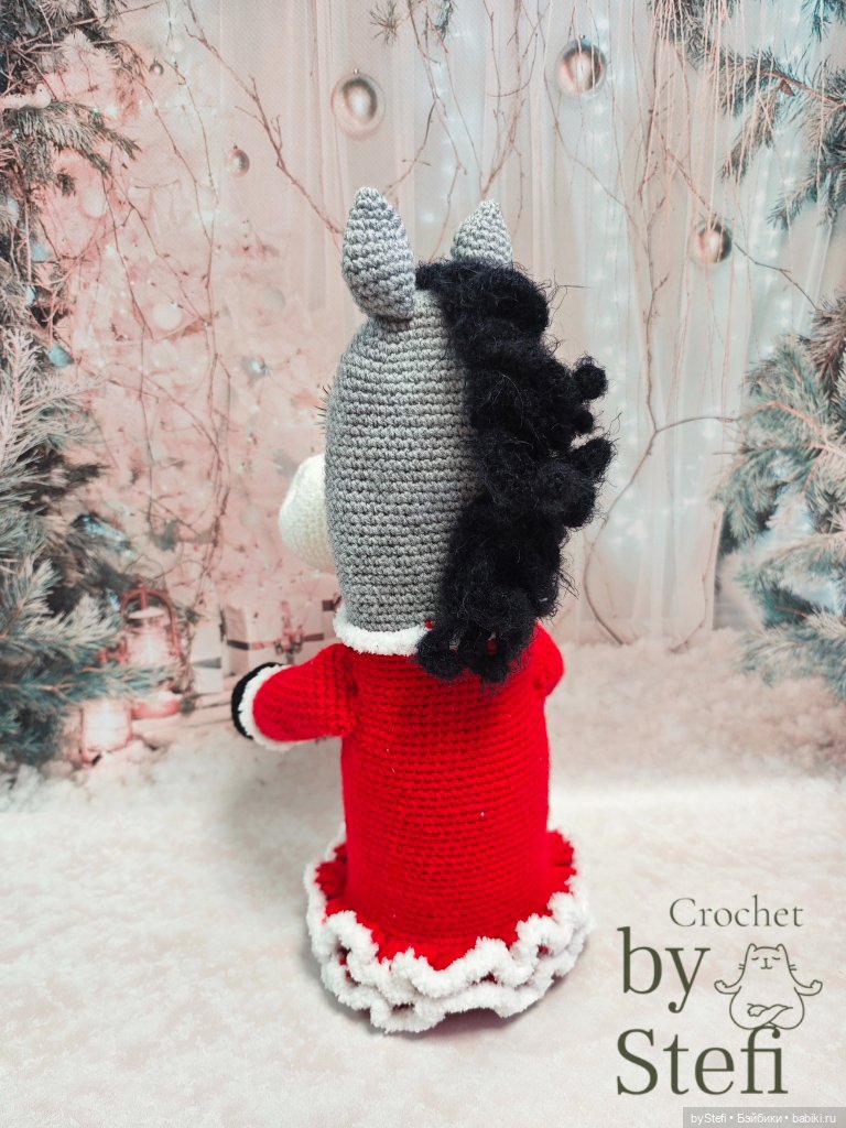 Лошадушка Евфросинья — Вязаные игрушки и амигуруми: крючком (фото 8)