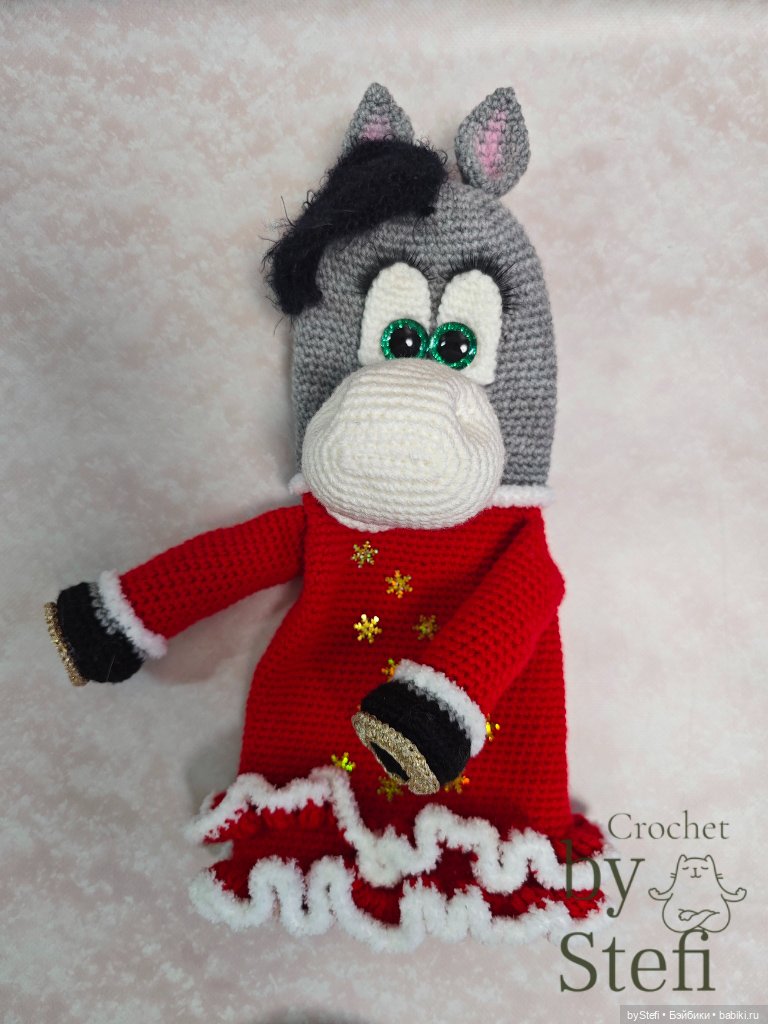 Лошадушка Евфросинья — Вязаные игрушки и амигуруми: крючком