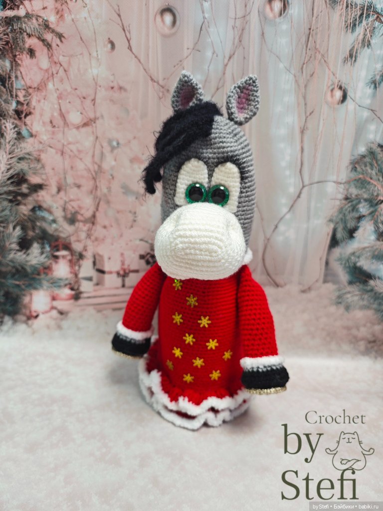 Лошадушка Евфросинья — Вязаные игрушки и амигуруми: крючком