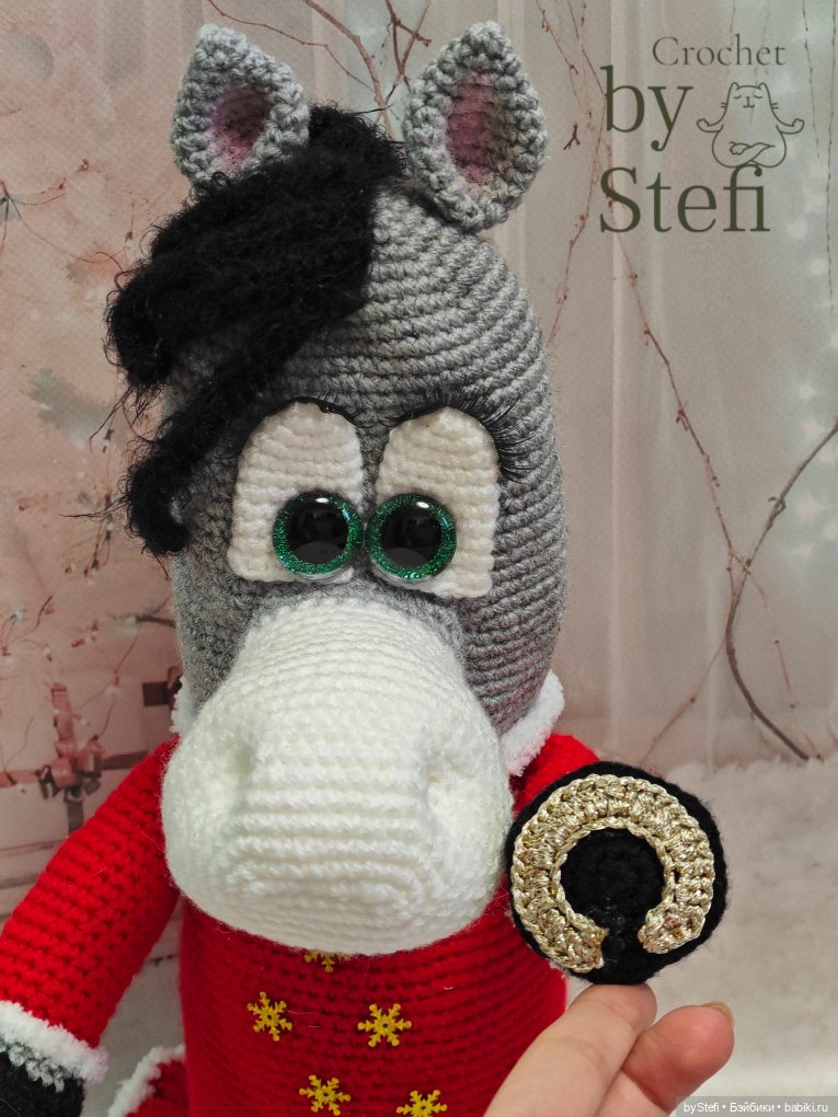 Лошадушка Евфросинья — Вязаные игрушки и амигуруми: крючком (фото 3)