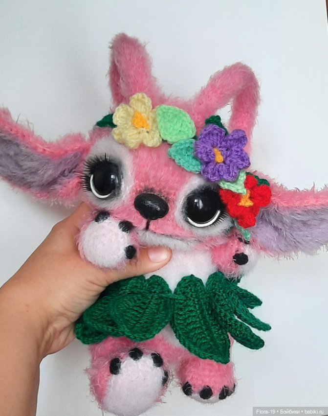 Гавайская яркая Девочка — Вязаные игрушки и амигуруми: крючком (фото 3)