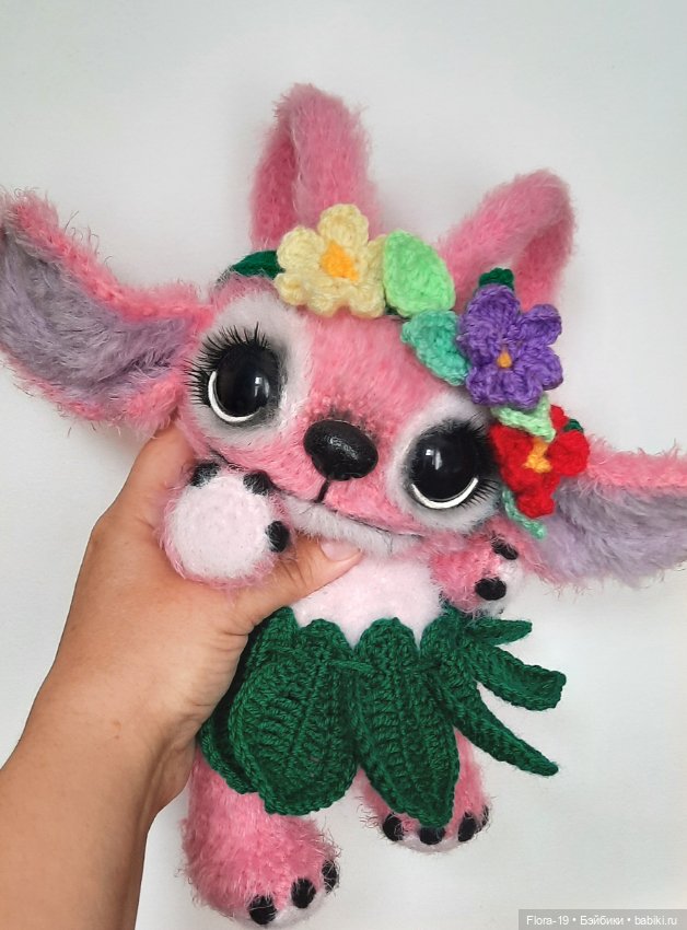Гавайская яркая Девочка — Вязаные игрушки и амигуруми: крючком (фото 5)