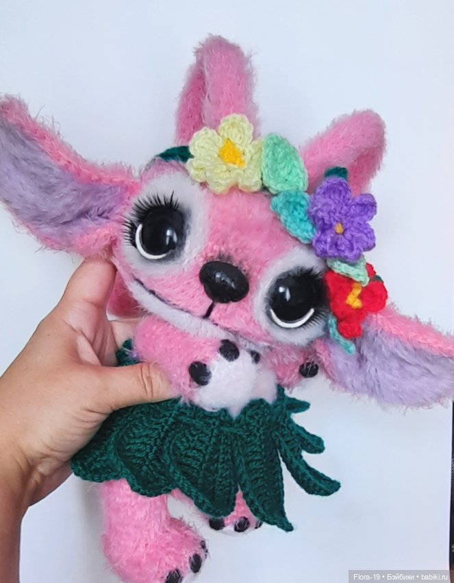 Гавайская яркая Девочка — Вязаные игрушки и амигуруми: крючком (фото 2)
