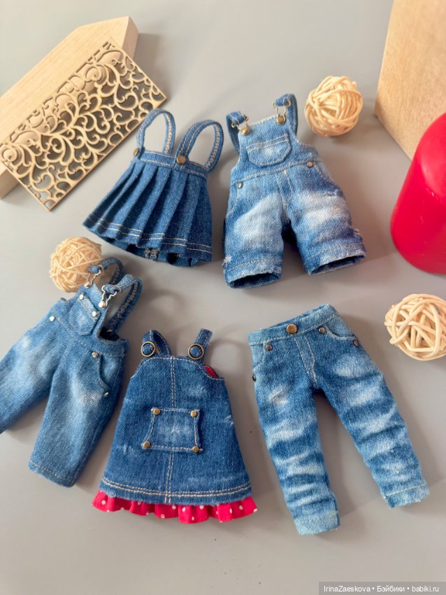 Джинсовая одежда для Монст (фото 6)