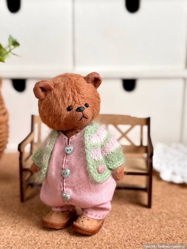 Мишка-малышка Аврора — Авторские мишки Тедди и друзья: фото