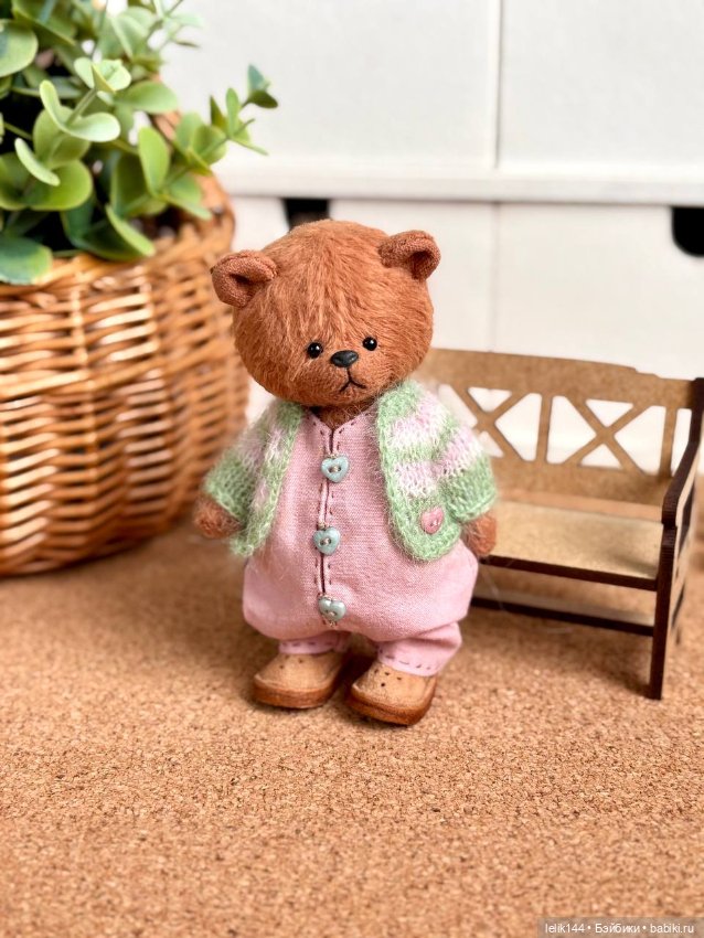 Мишка-малышка Аврора — Авторские мишки Тедди и друзья: фото (фото 2)