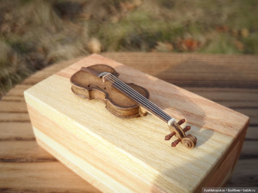 Скрипка 1к12 — Кукольная миниатюра своими руками: еда (фото 8)