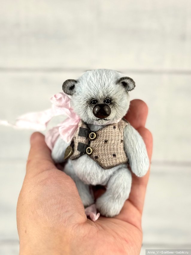 Тедди мишка Михасик — Авторские мишки Тедди и друзья: фото (фото 4)