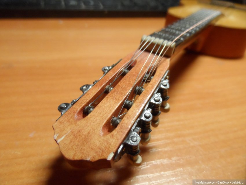Советская 7-ми струнная гитара 1к3 (фото 5)