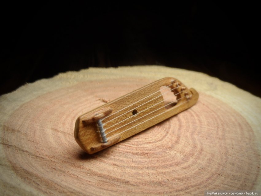 Гусли лировидные — Кукольная миниатюра своими руками: еда (фото 2)