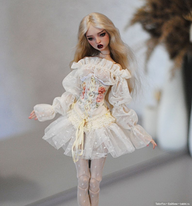 Комплект белья для кукол сестер Поповых