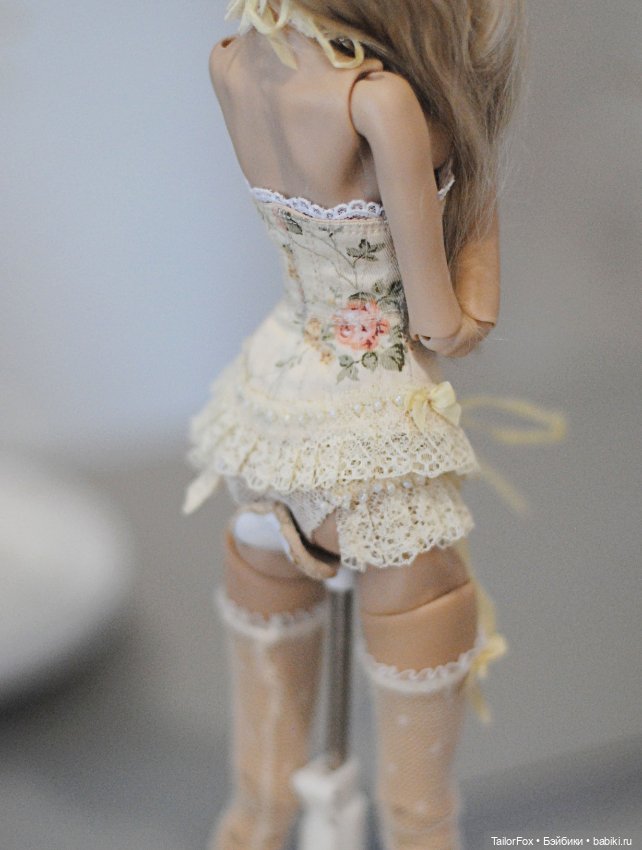 Комплект белья для кукол сестер Поповых (фото 9)