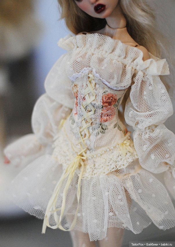 Комплект белья для кукол сестер Поповых