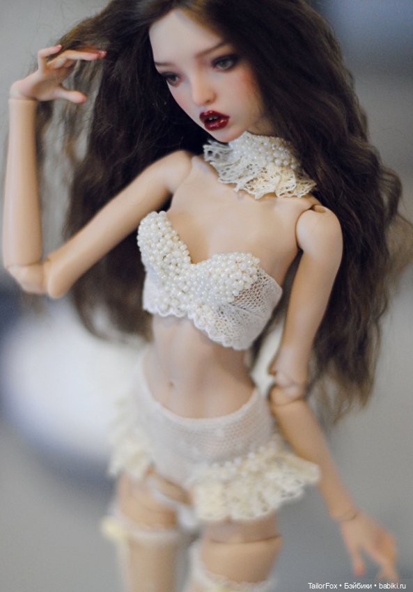 Комплект белья для кукол сестер Поповых