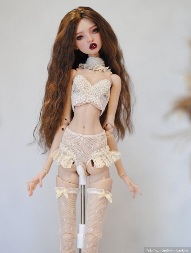 Комплект белья для кукол сестер Поповых