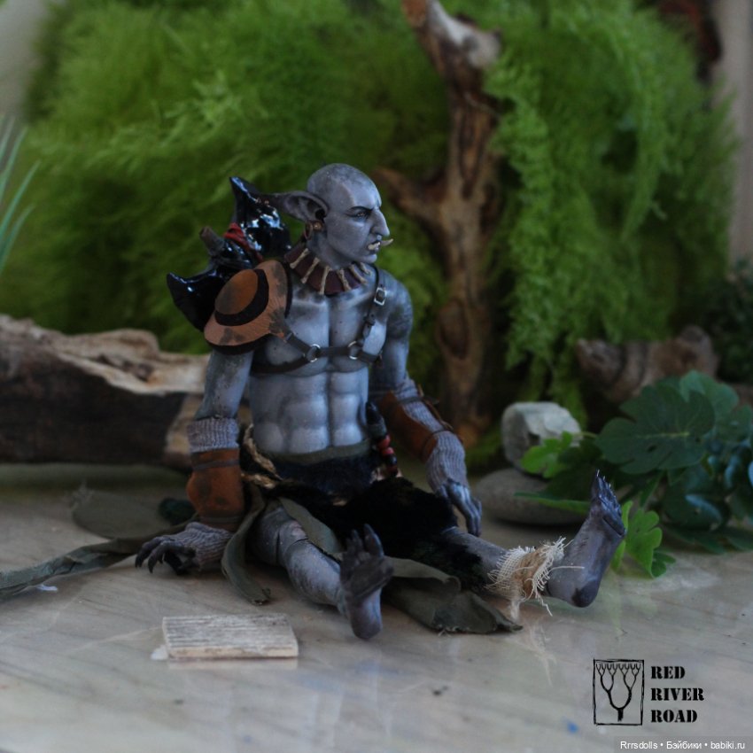 Тролль Толик от RRR's dolls