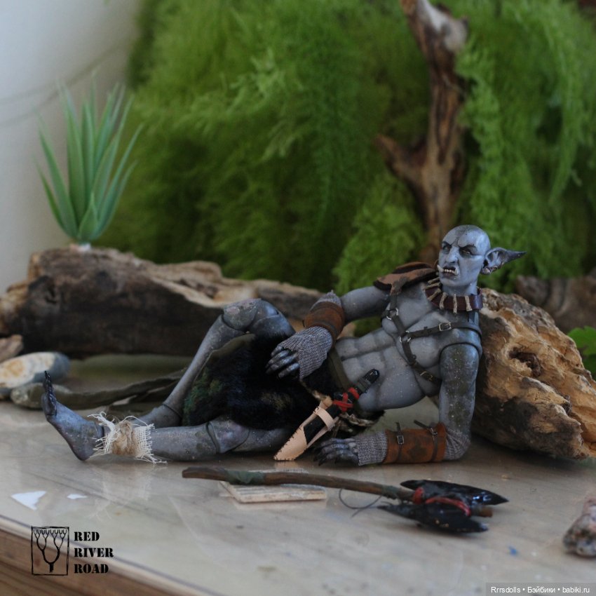 Тролль Толик от RRR's dolls