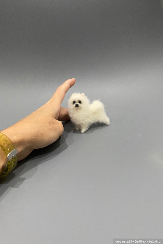 Валяные игрушки из шерсти: сухое валяние (фото 9)