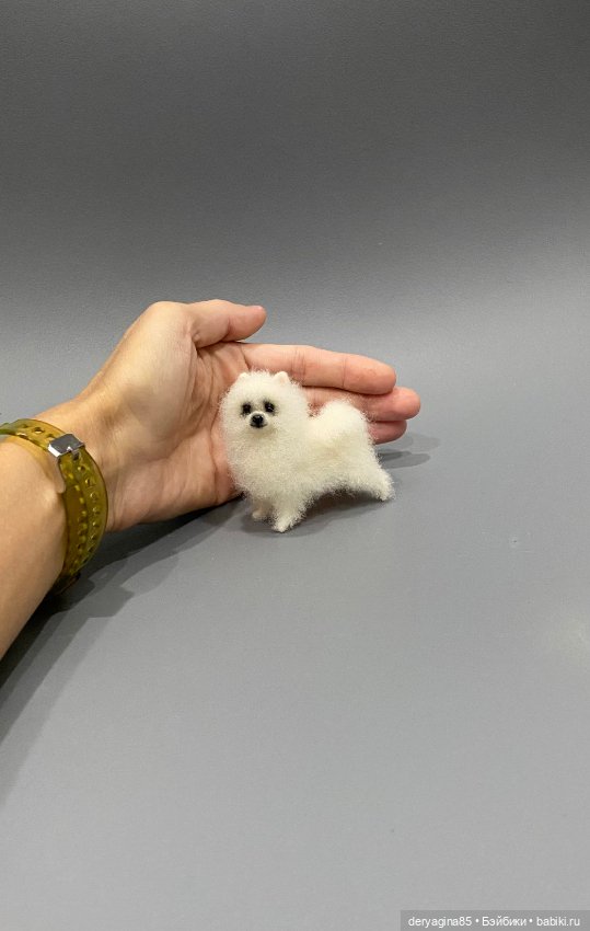 Валяные игрушки из шерсти: сухое валяние (фото 7)