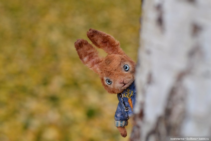 Без зайца не уйти — Домашние фото авторских игрушек: Тедди