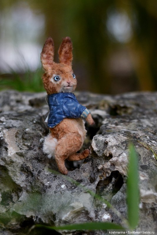 Без зайца не уйти — Домашние фото авторских игрушек: Тедди (фото 8)
