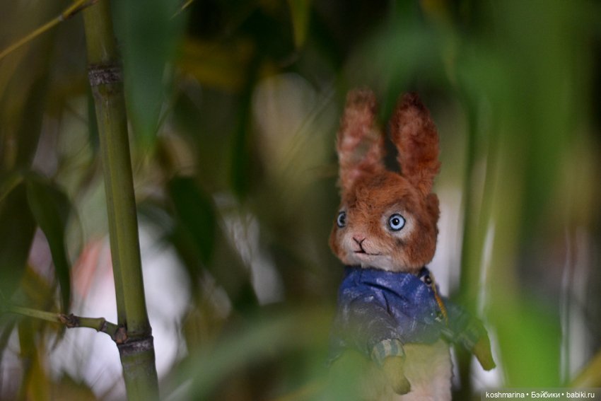 Без зайца не уйти — Домашние фото авторских игрушек: Тедди (фото 7)