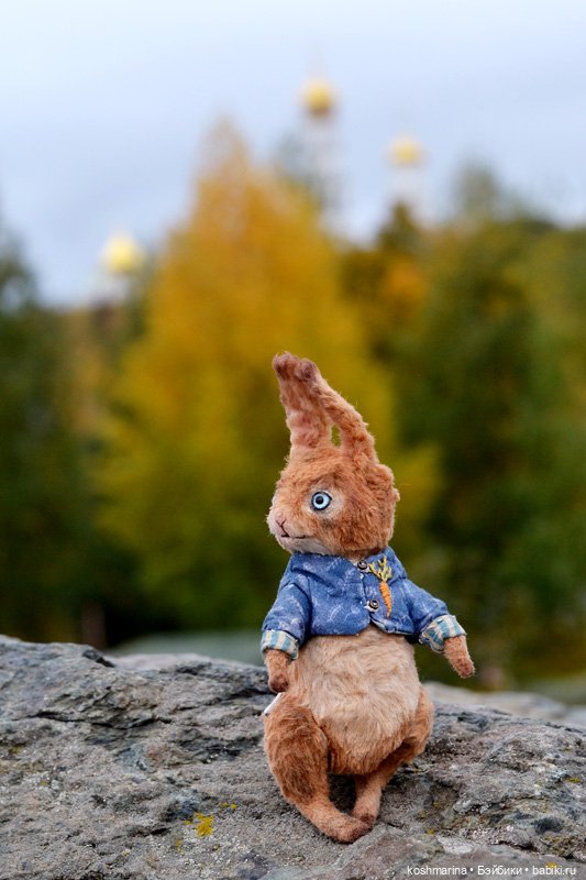 Без зайца не уйти — Домашние фото авторских игрушек: Тедди