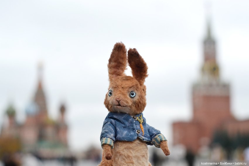 Без зайца не уйти — Домашние фото авторских игрушек: Тедди